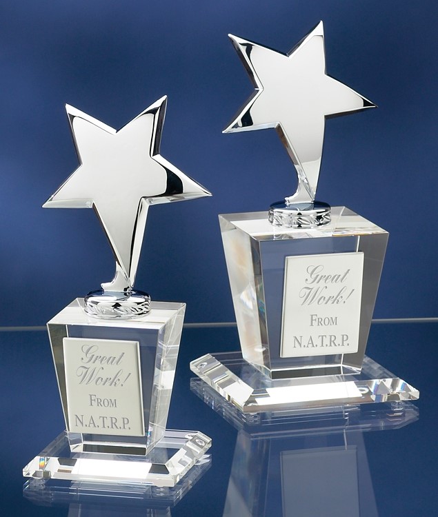 Silver Crystal Star Award 2758C