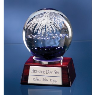 Sphere Glass Globe Art Award 3902RC