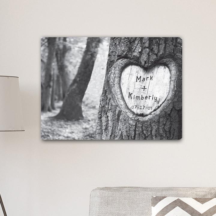 Personalized Tree Of Love Canvas CA0084