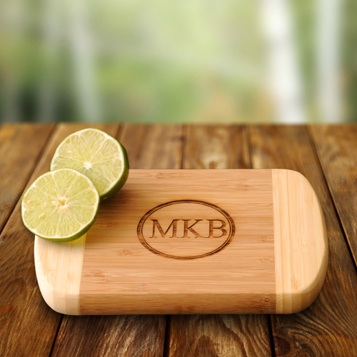 Lime Time Engraved Bamboo Cutting Board