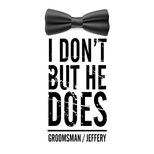 Personalized Groomsman Bachelor Party T-shirt