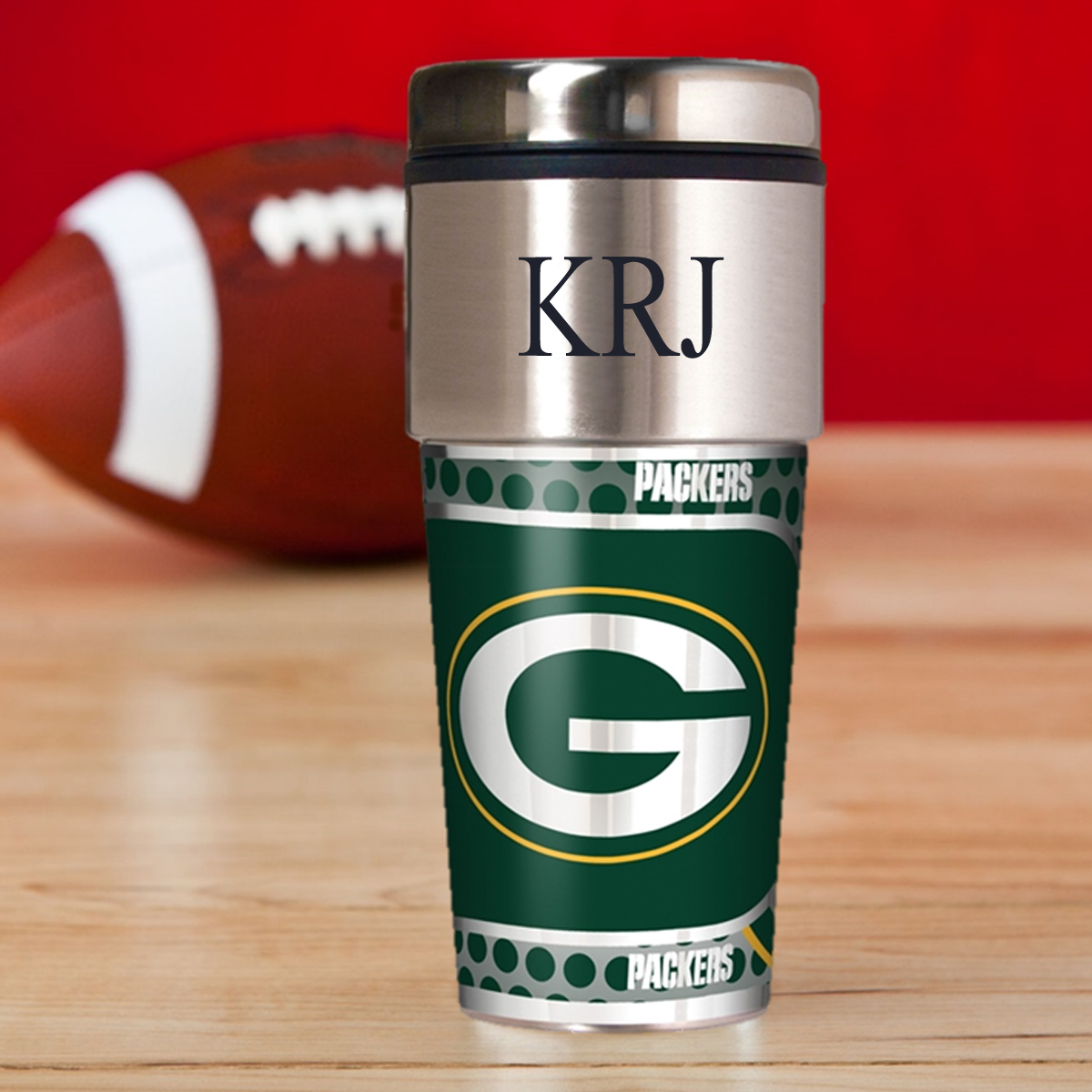 Personalized NFL Hot and Cold Tumbler