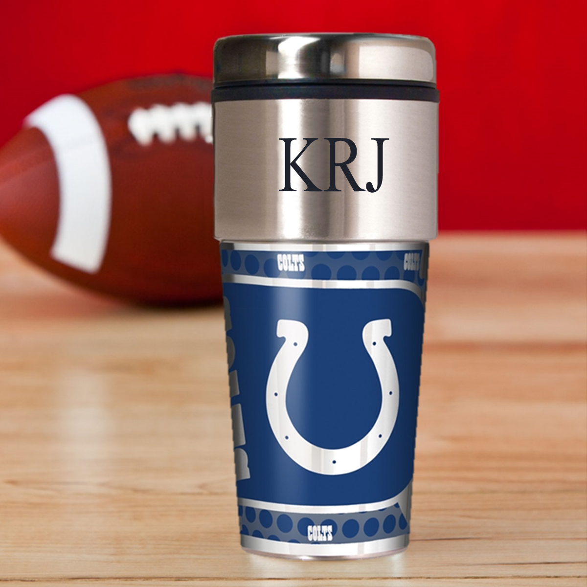 Personalized NFL Hot and Cold Tumbler