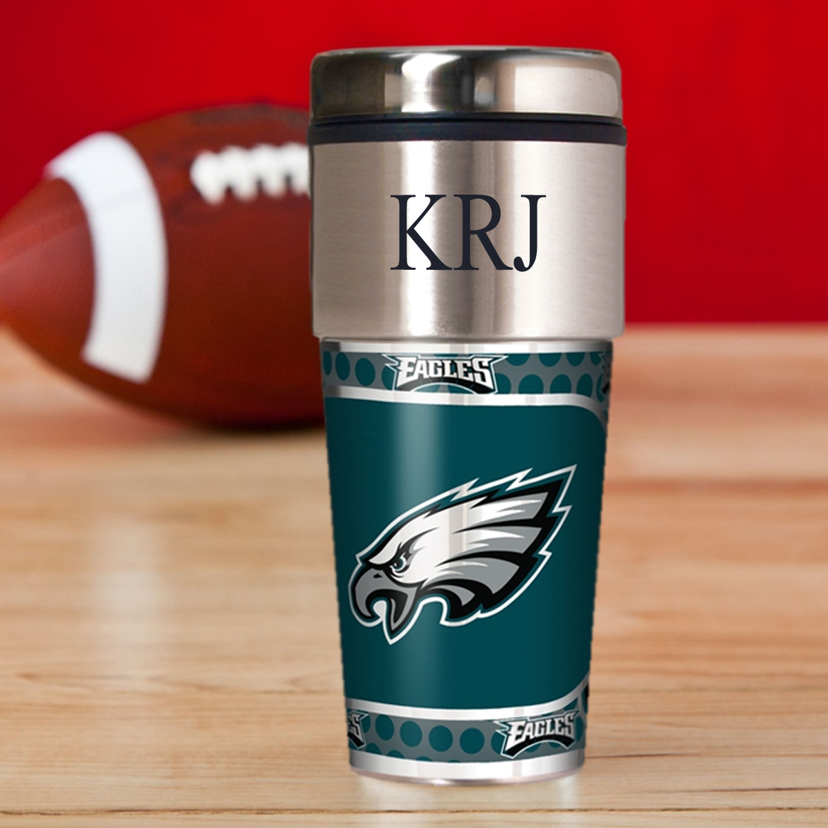 Personalized NFL Hot and Cold Tumbler