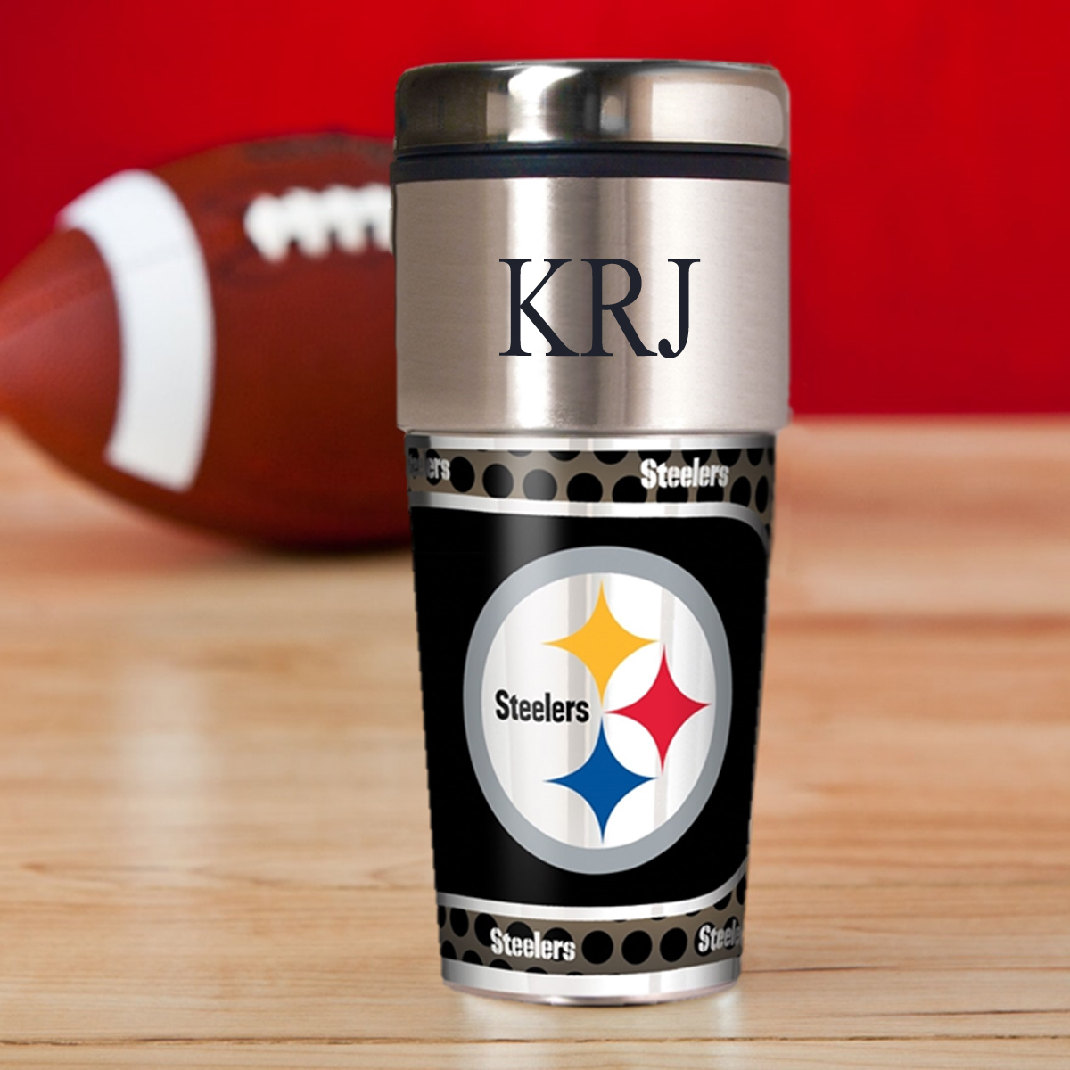 Personalized NFL Hot and Cold Tumbler