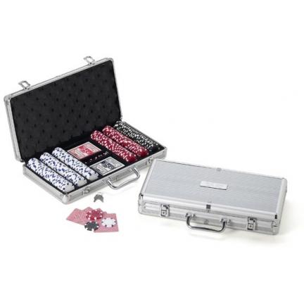 Engraved Case Pro Style Poker Set With 300 Pieces GC255