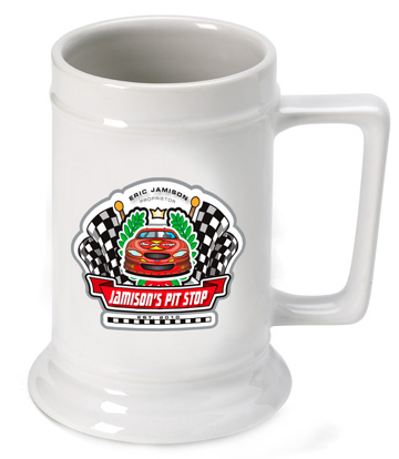 Personalized Ceramic 16oz Beer Stein Mug