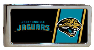 NFL Team Emblem Engraved Silver Money Clip