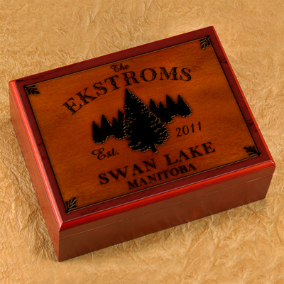 Custom Rustic Cabin Wood Humidor