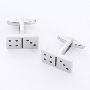 Dashing Cufflinks With Engraved Silver Case
