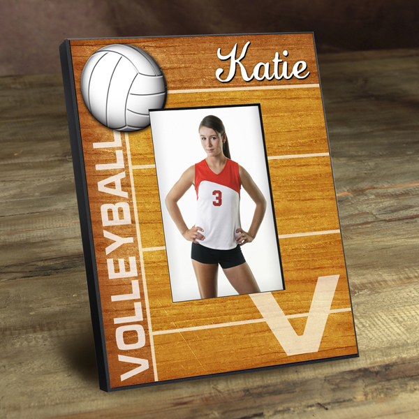 Personalized Volleyball Stand Out Picture Frame GC762volleyball