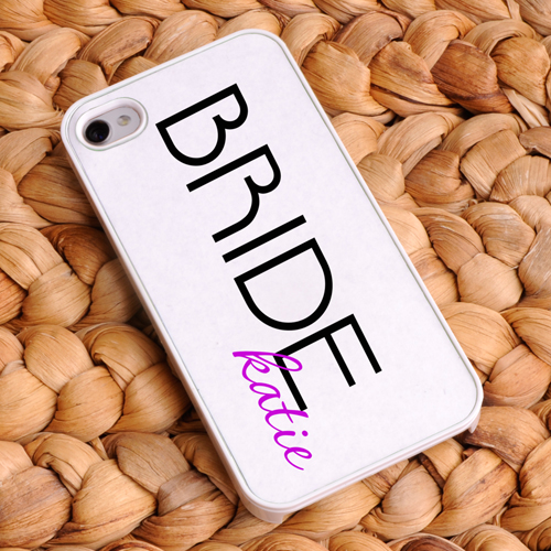 Custom Wedding Bling Iphone Protective Case