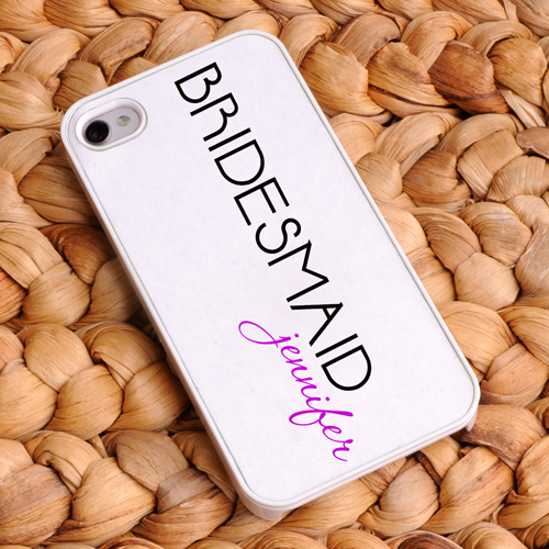 Custom Wedding Bling Iphone Protective Case