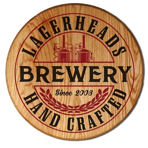 Personalized Brewery Handcrafted Barrel Sign OBC-CBH6056-BREWERY