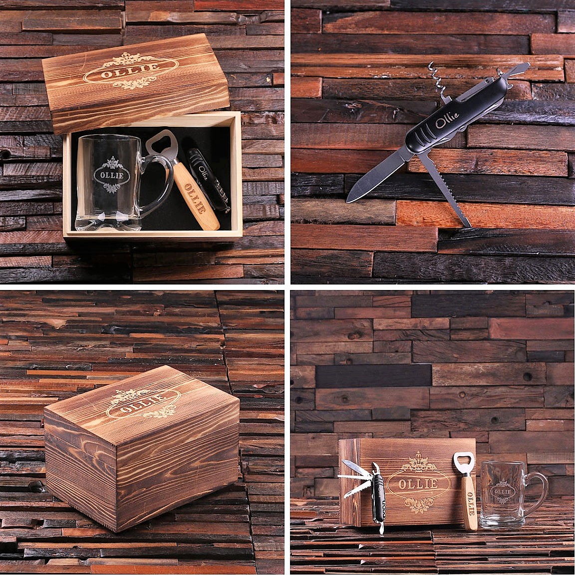 Personalized Groomsmen Gift Set With Keepsake Box TP-024618